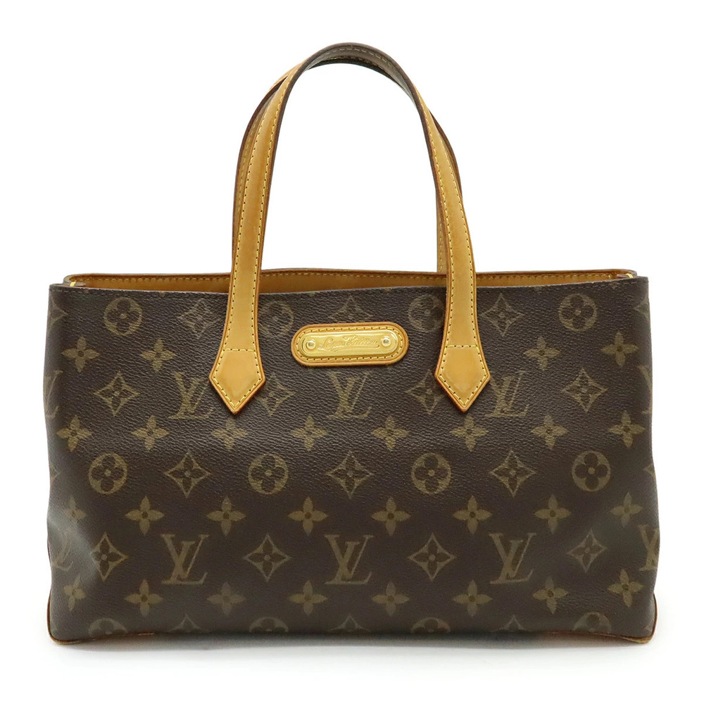 LOUIS VUITTON Monogram Wilshire Handbag Tote Bag